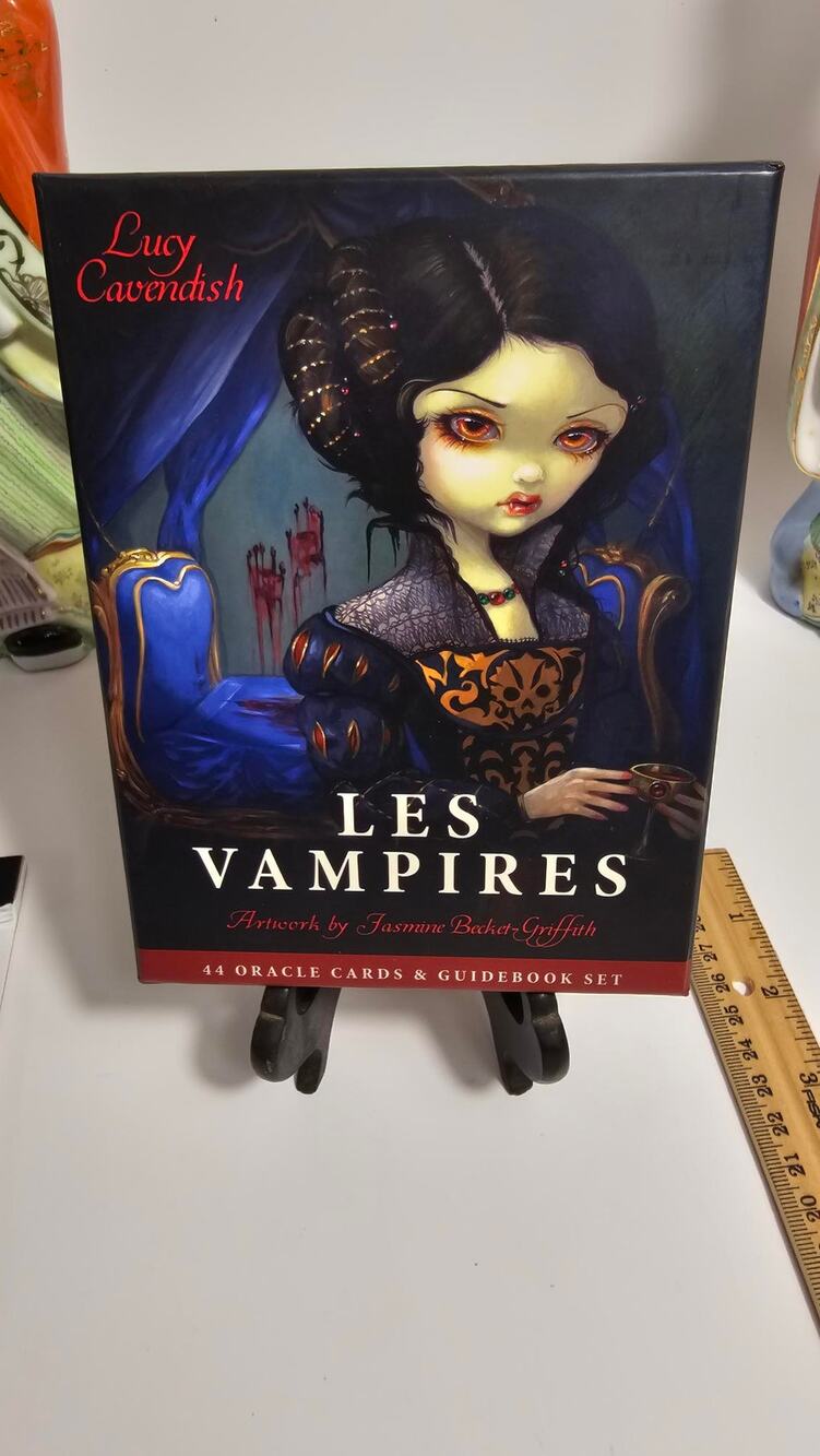 Les Vampires Oracle Card & Guidebook Set by Lucy Cavendish